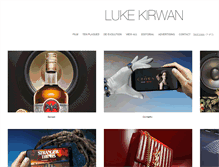 Tablet Screenshot of lukekirwan.com